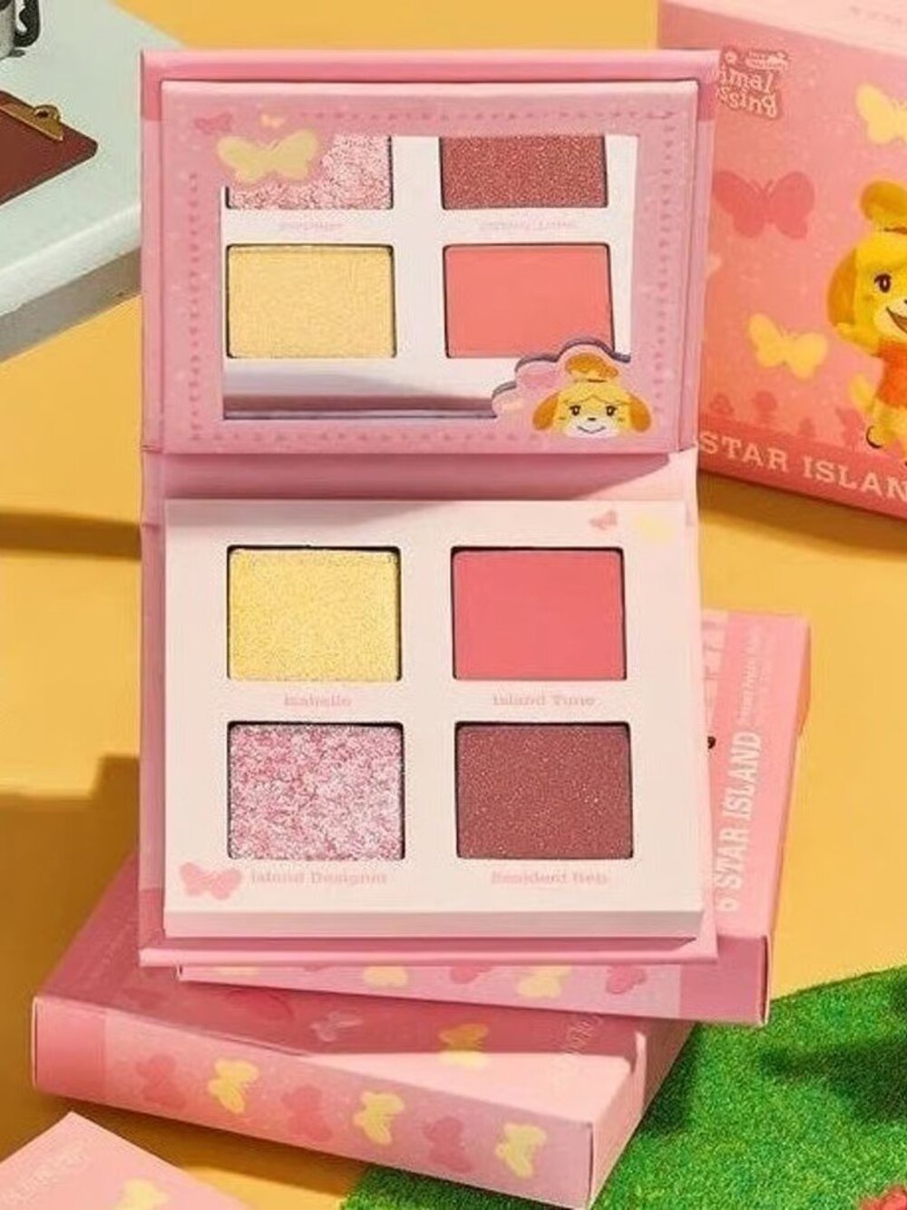 NEW *VAULTED* Colourpop x Animal Crossing 5 Star Island quad
